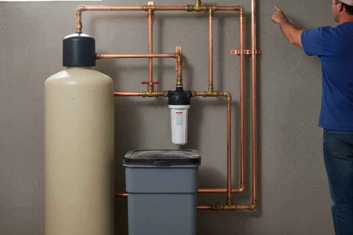 Whole-house water treatment system installed in Weirsdale